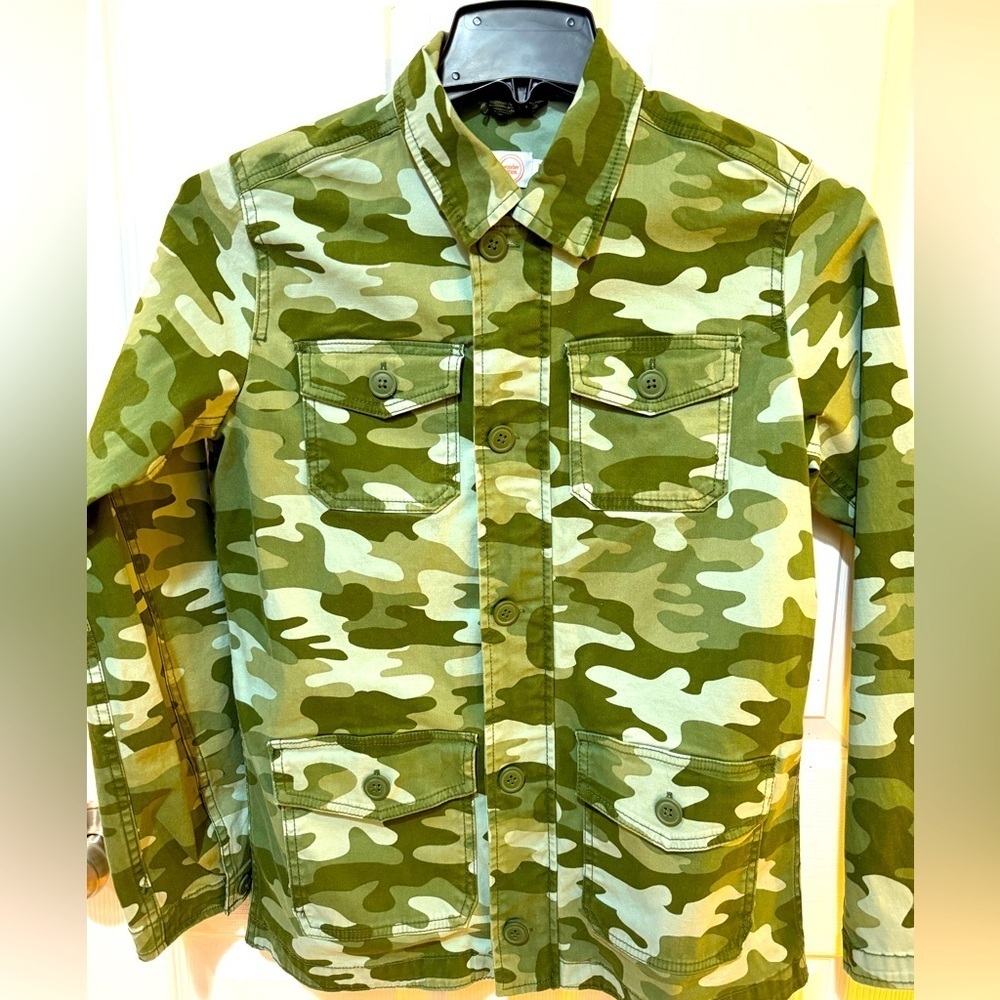 Wonder Nation Green Military Field Jacket NWOT!